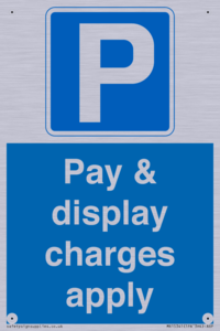 Pay & display charges apply